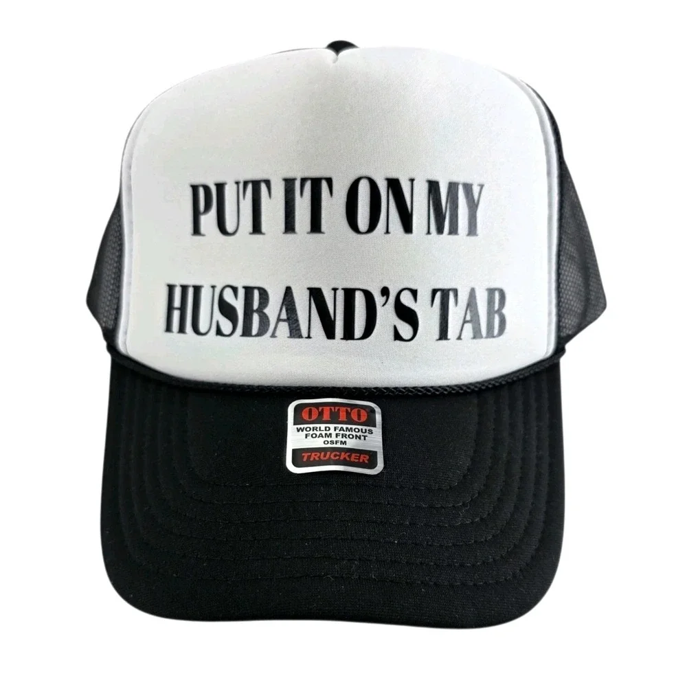 Put It On My Husbands Tab Hat Cap